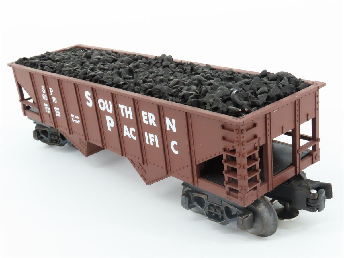 O Gauge 3-Rail K-Line K-6270 SP Southern Pacific 2 Bay Hopper w/Load #6270