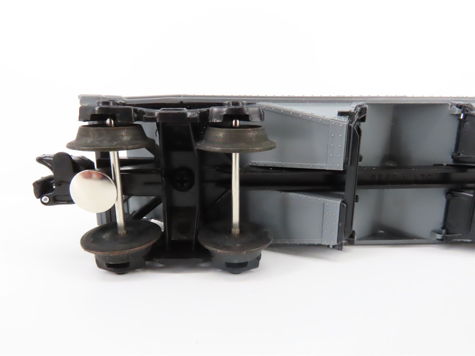 O Gauge 3-Rail K-Line K-6212 UP Union Pacific 2 Bay Hopper w/Load #6212