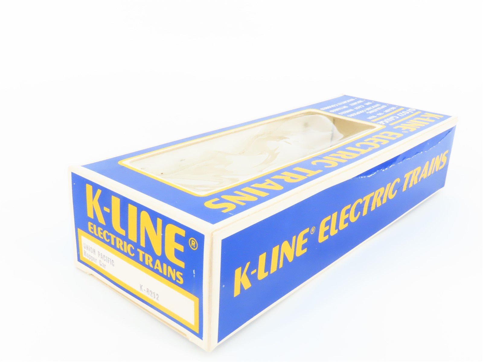 O Gauge 3-Rail K-Line K-6212 UP Union Pacific 2 Bay Hopper w/Load #6212