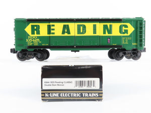 O Gauge 3-Rail K-Line K644-1933 RDG Reading Double Door Boxcar #105425