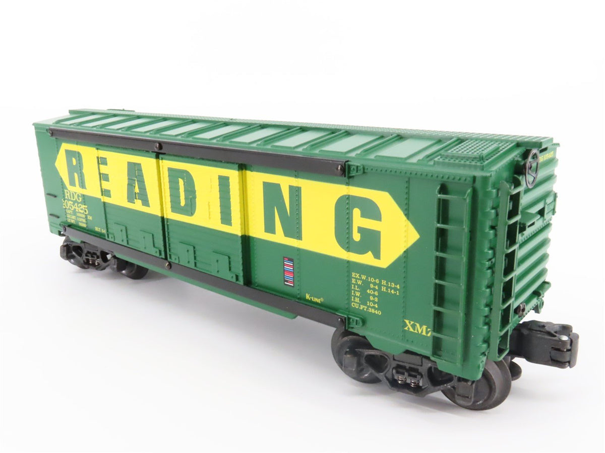 O Gauge 3-Rail K-Line K644-1933 RDG Reading Double Door Boxcar #105425