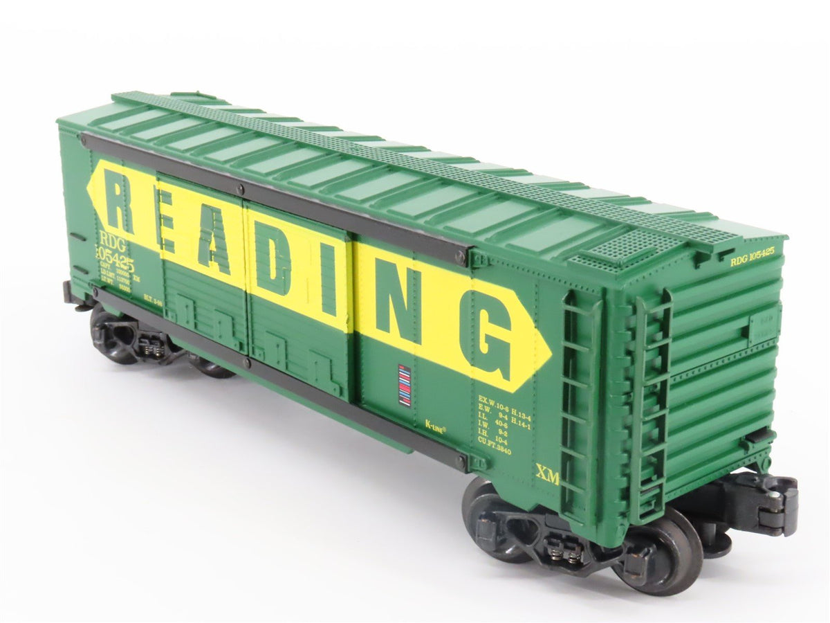 O Gauge 3-Rail K-Line K644-1933 RDG Reading Double Door Boxcar #105425