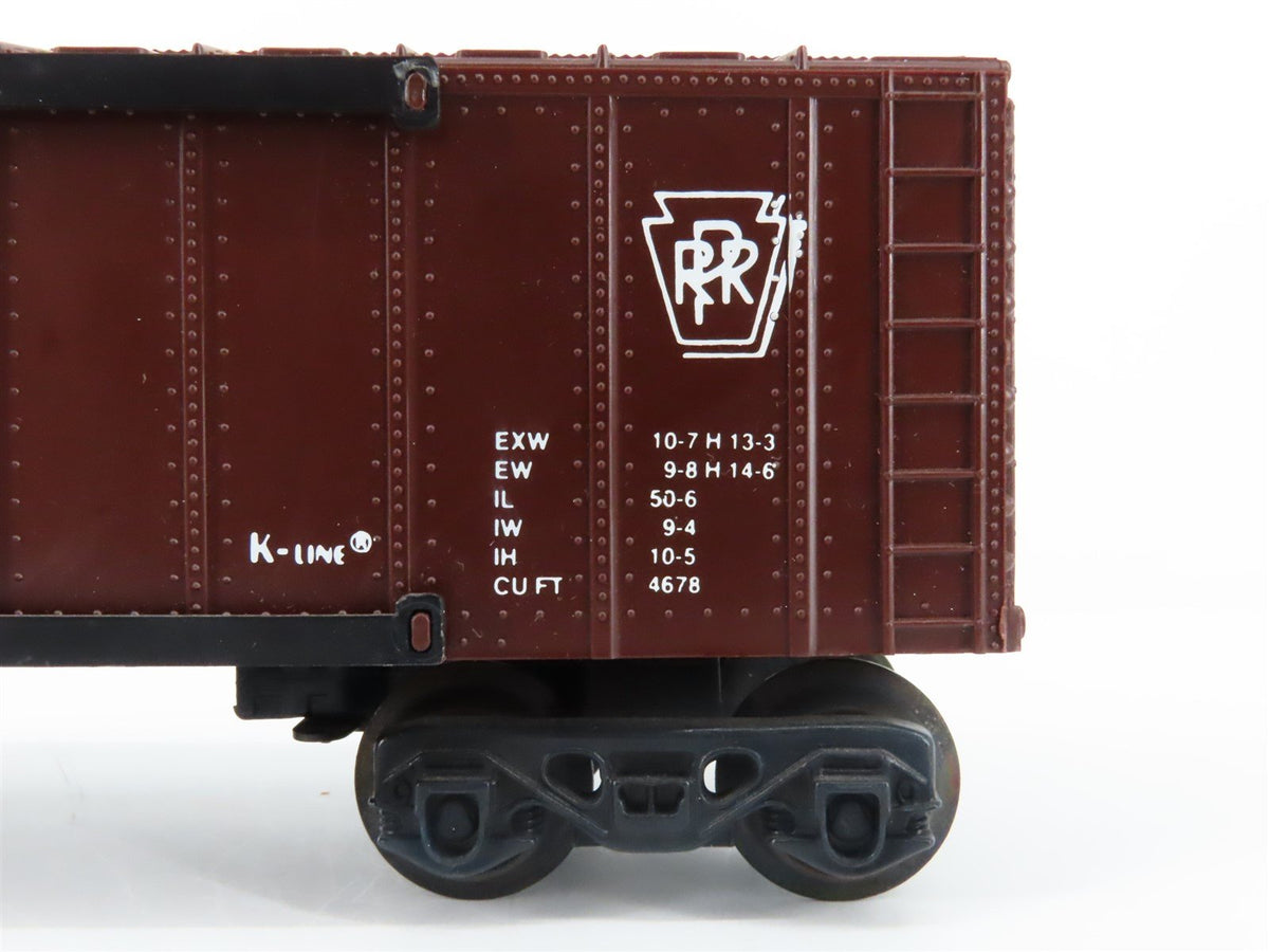 O Gauge 3-Rail K-Line K-5111 PRR Pennsylvania Railroad Single Door Boxcar #5111