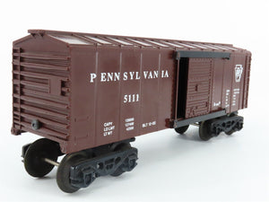 O Gauge 3-Rail K-Line K-5111 PRR Pennsylvania Railroad Single Door Boxcar #5111