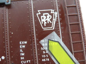 O Gauge 3-Rail K-Line K-5111 PRR Pennsylvania Railroad Single Door Boxcar #5111