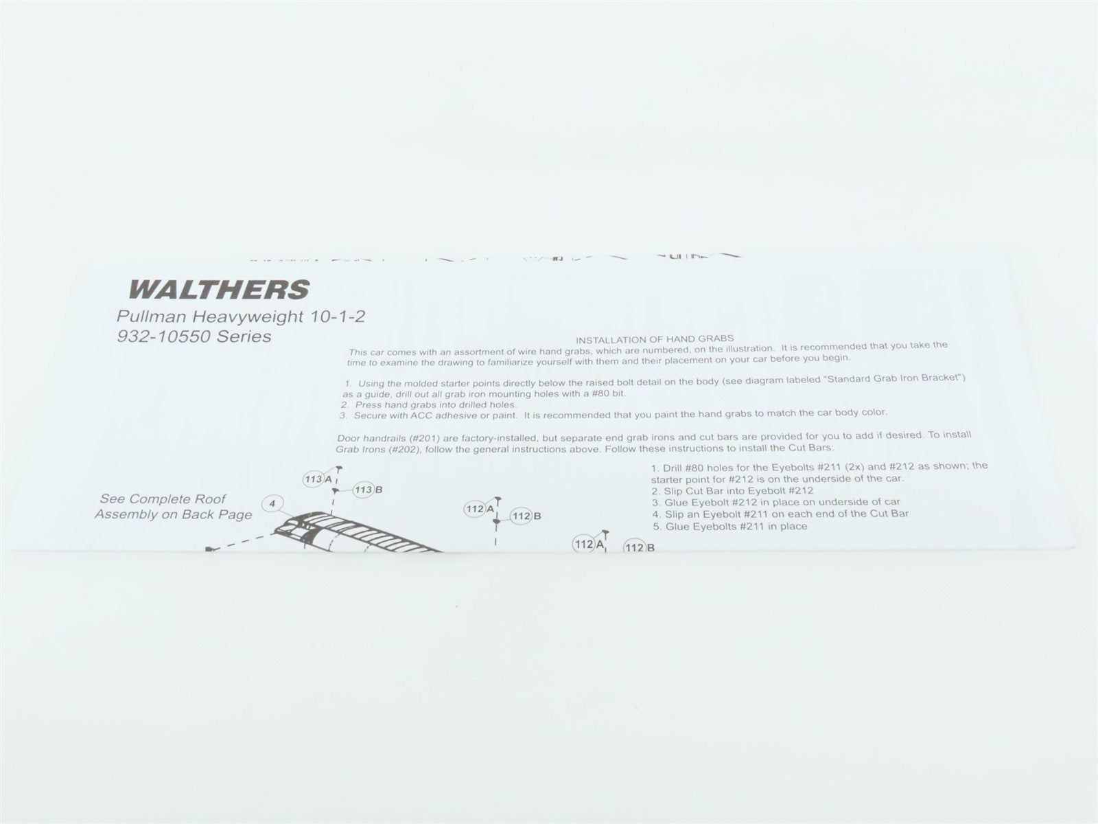 HO Scale Walthers 932-10554 PRR Pennsylvania HW 10-1-2 Sleeper Passenger