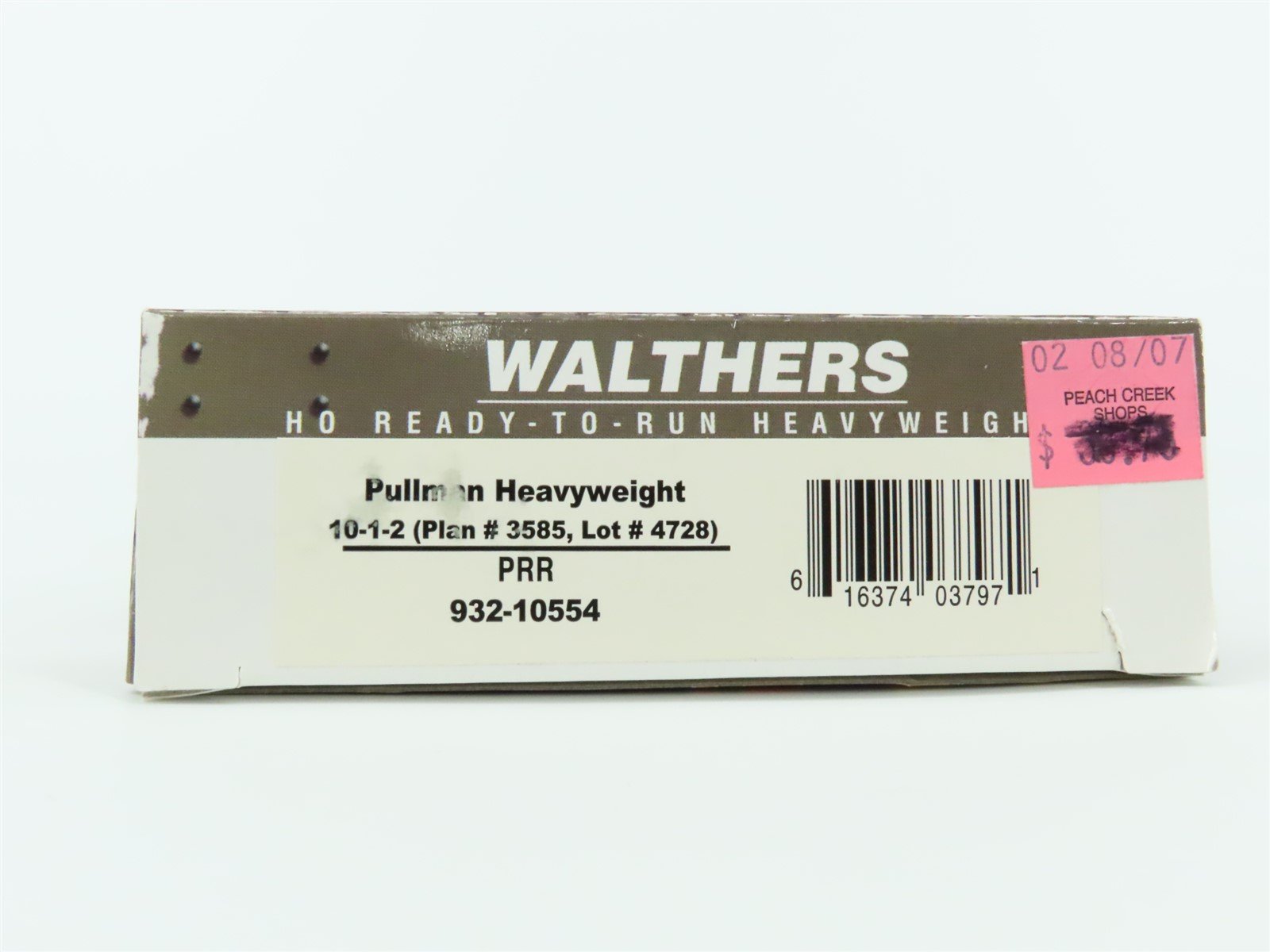 HO Scale Walthers 932-10554 PRR Pennsylvania HW 10-1-2 Sleeper Passenger