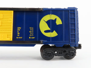 O Gauge 3-Rail K-Line K-6408 B&O Chessie System Single Door Boxcar #6408