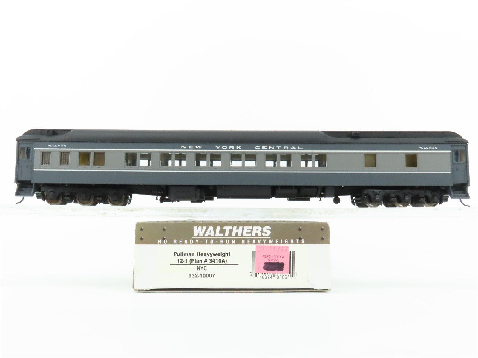 HO Scale Walthers 932-10007 NYC New York Central HW 12-1 Sleeper Passenger