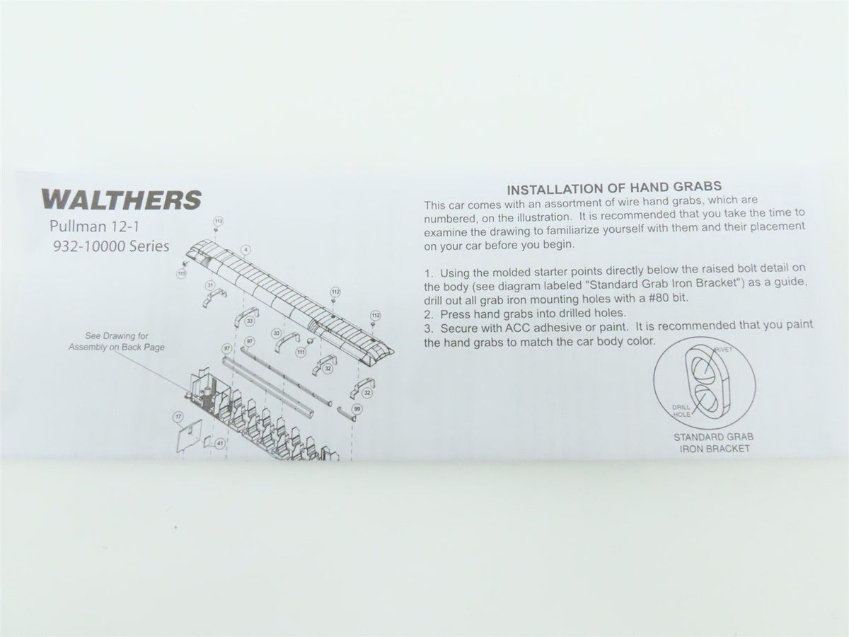 HO Scale Walthers 932-10007 NYC New York Central HW 12-1 Sleeper Passenger