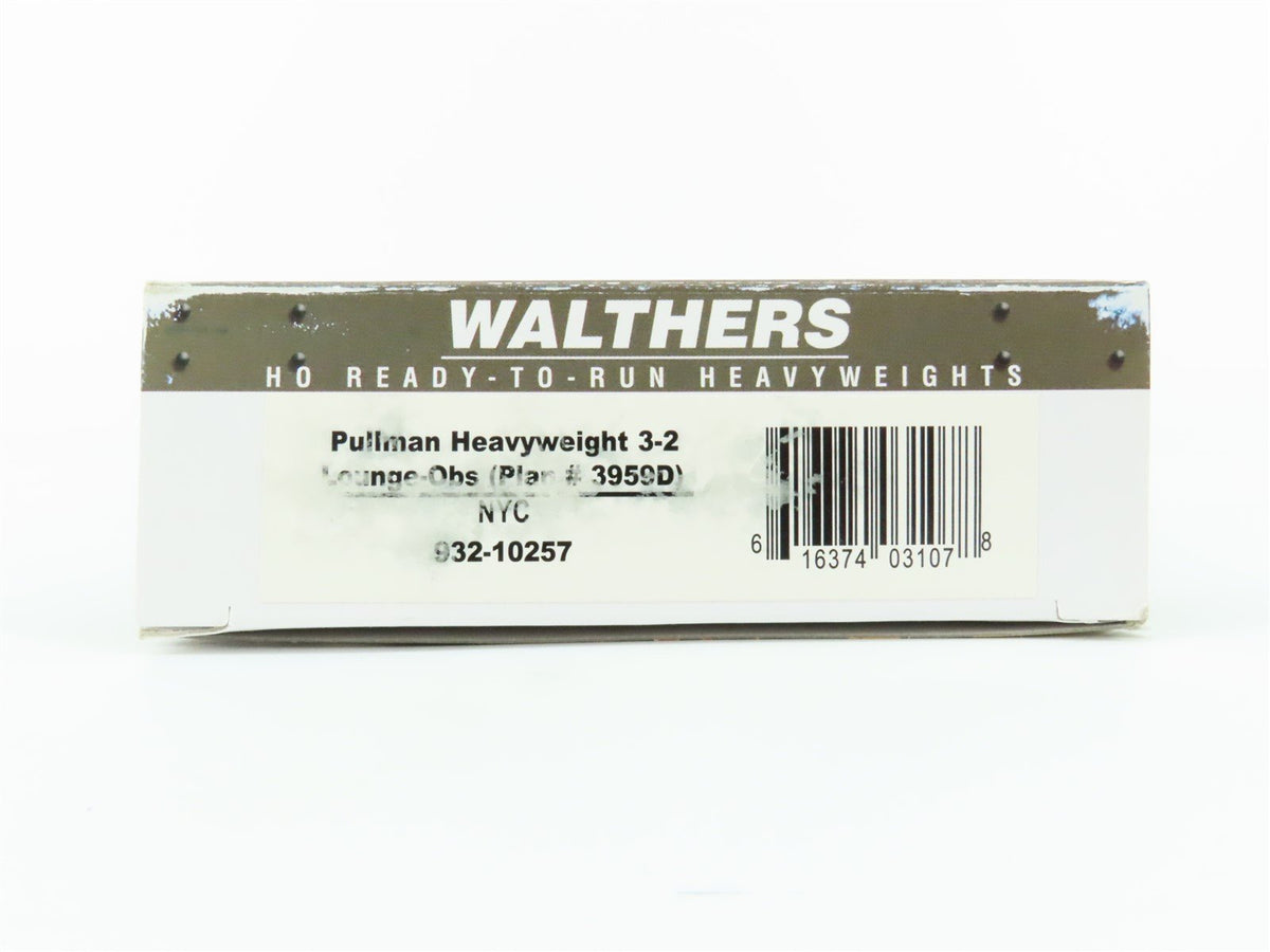 HO Scale Walthers 932-10257 NYC New York Central HW 3-2 Lounge-Obs Passenger