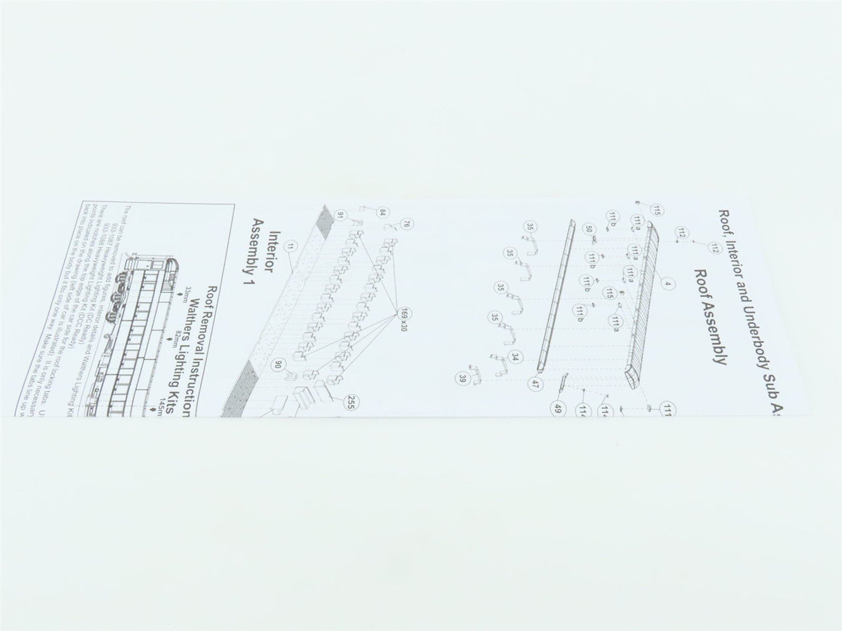 HO Scale Walthers 932-10307 NYC New York Central HW 28-1 Parlor Passenger