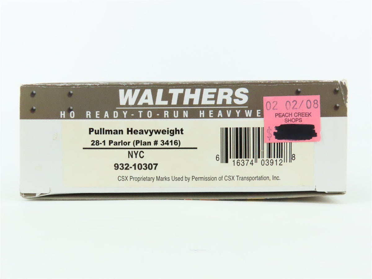 HO Scale Walthers 932-10307 NYC New York Central HW 28-1 Parlor Passenger
