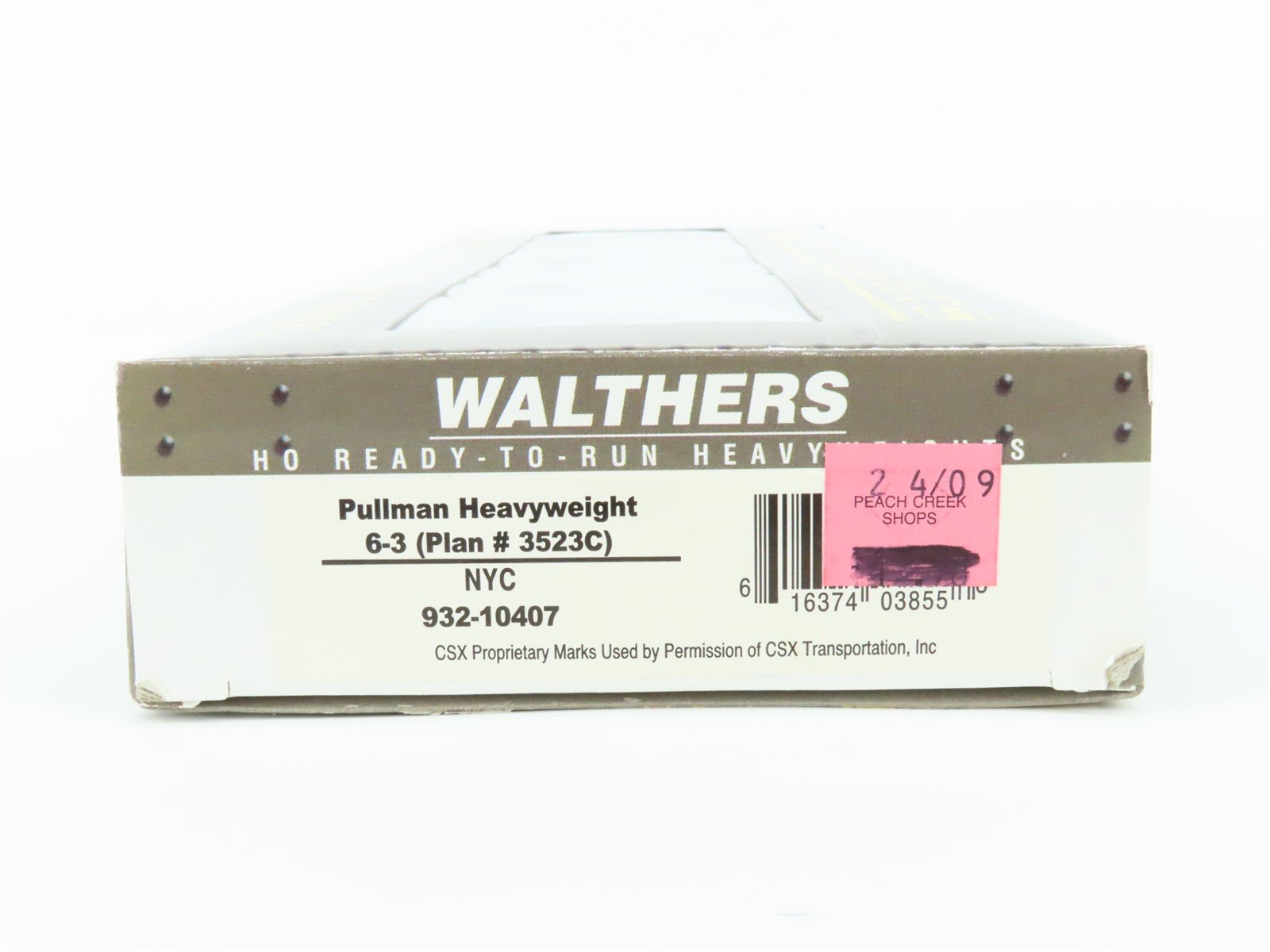 HO Scale Walthers 932-10407 NYC New York Central HW 6-3 Sleeper Passenger