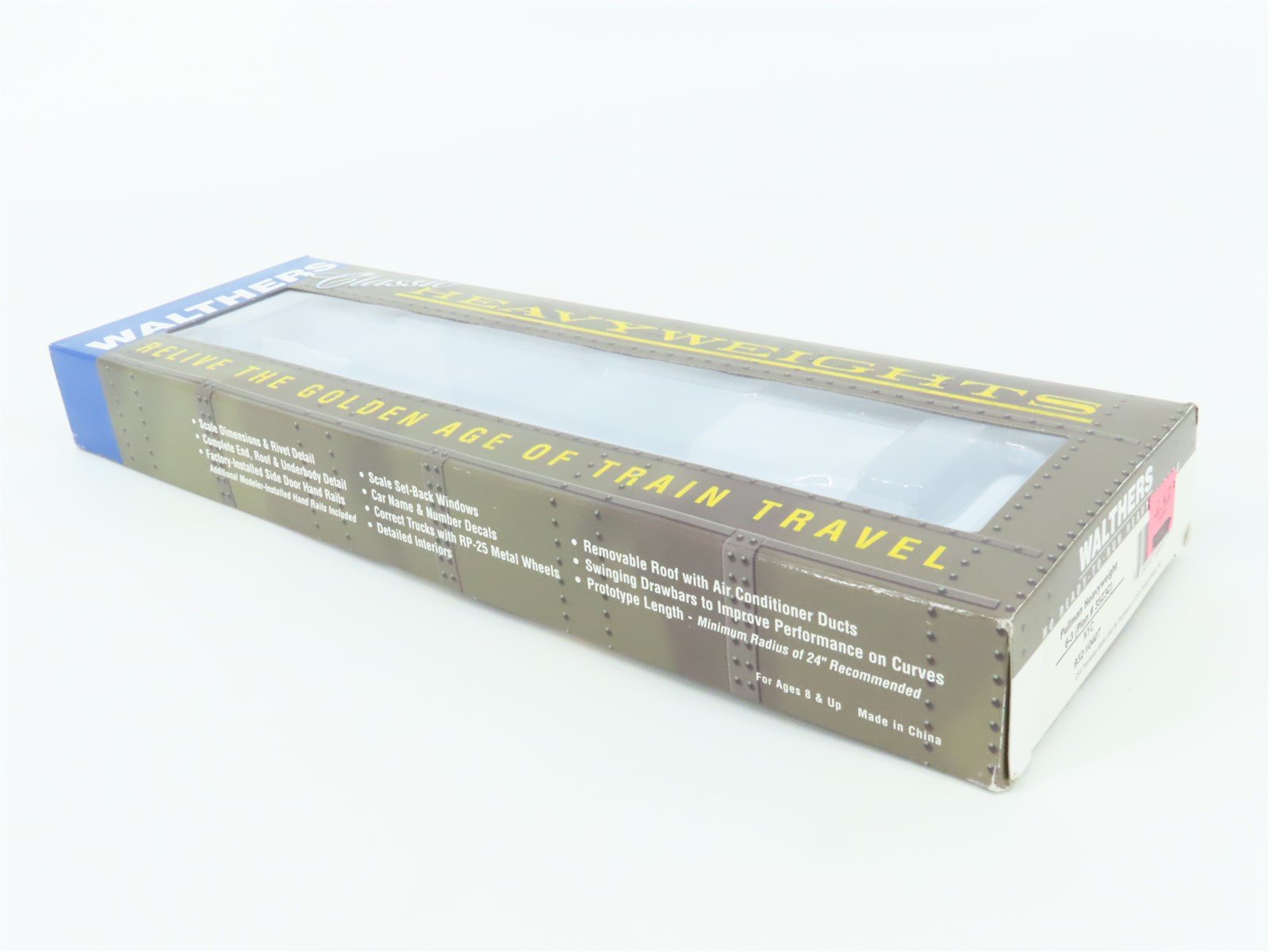 HO Scale Walthers 932-10407 NYC New York Central HW 6-3 Sleeper Passenger