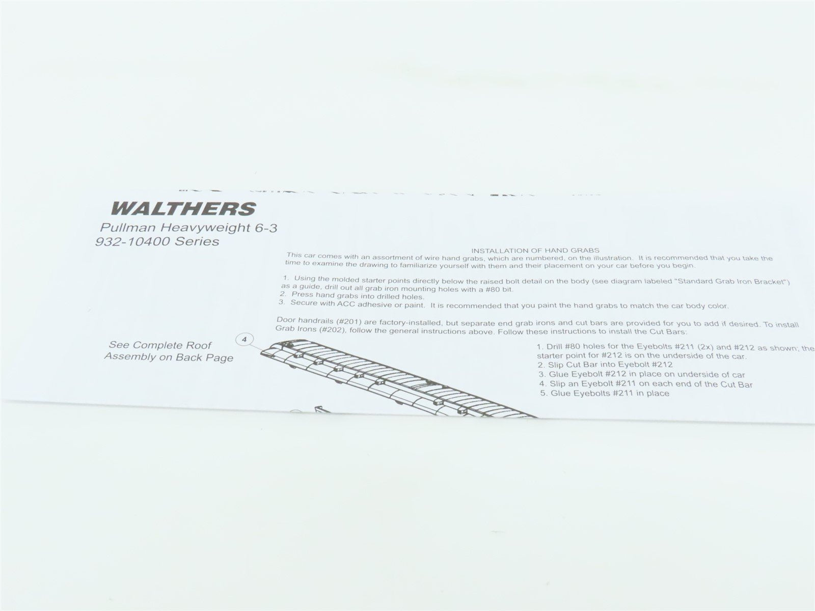 HO Scale Walthers 932-10407 NYC New York Central HW 6-3 Sleeper Passenger