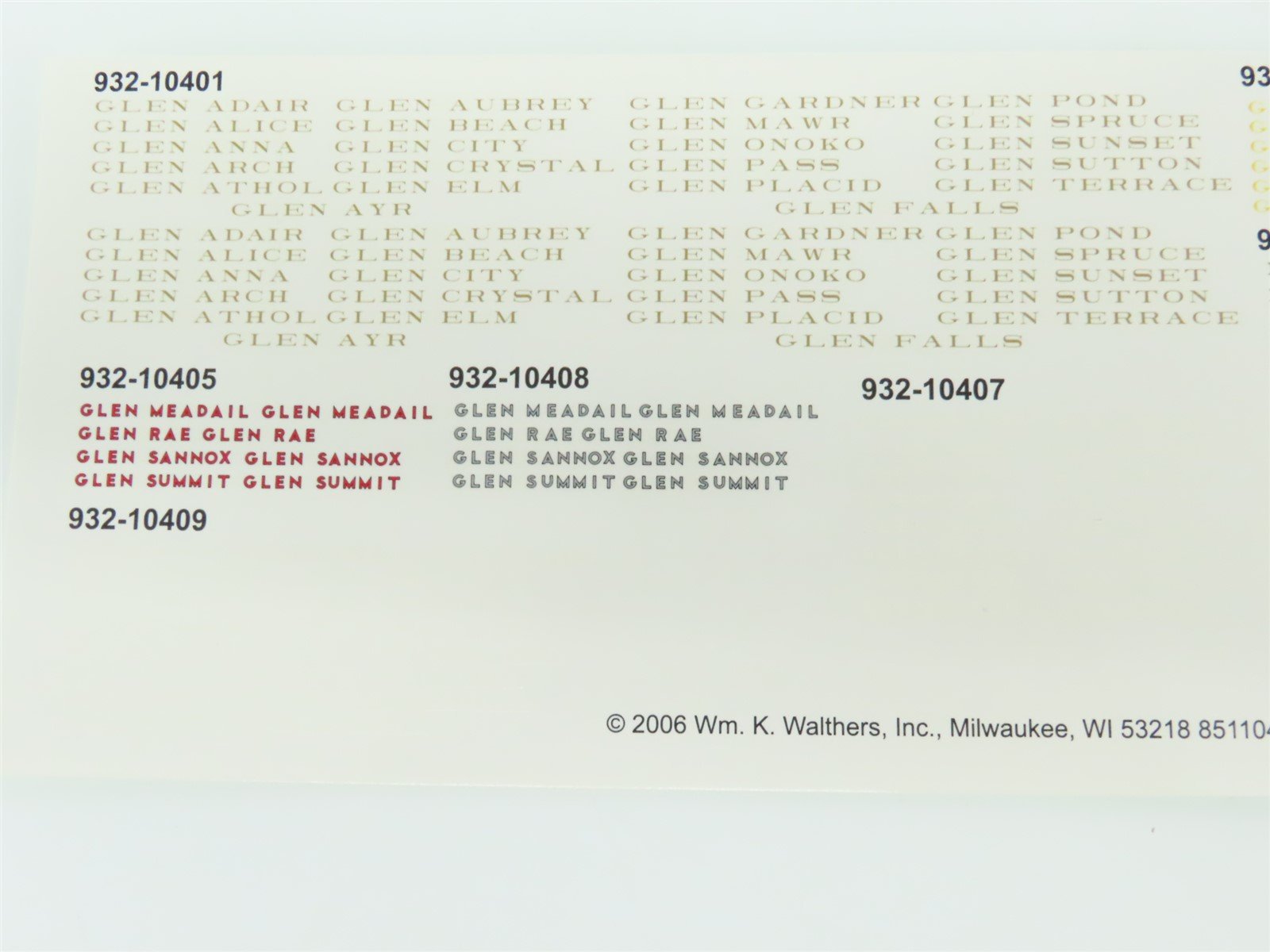 HO Scale Walthers 932-10407 NYC New York Central HW 6-3 Sleeper Passenger