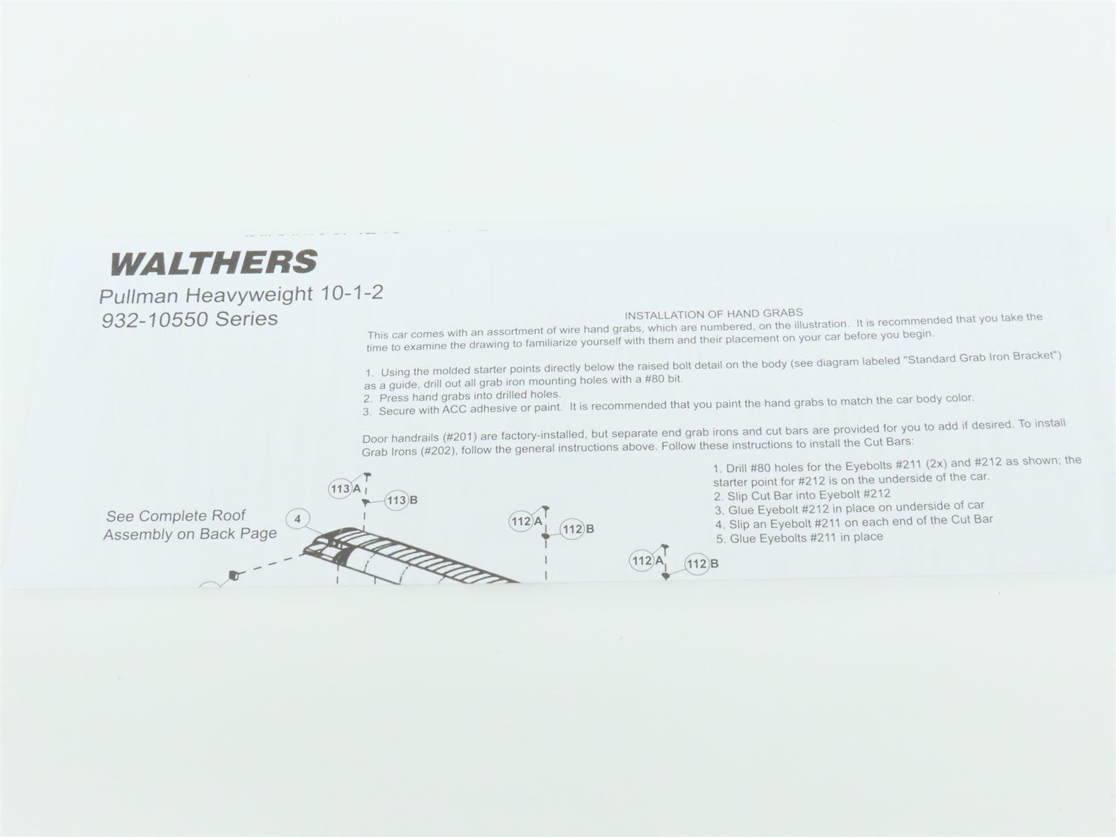 HO Scale Walthers 932-10557 NYC New York Central HW 10-1-2 Sleeper Passenger