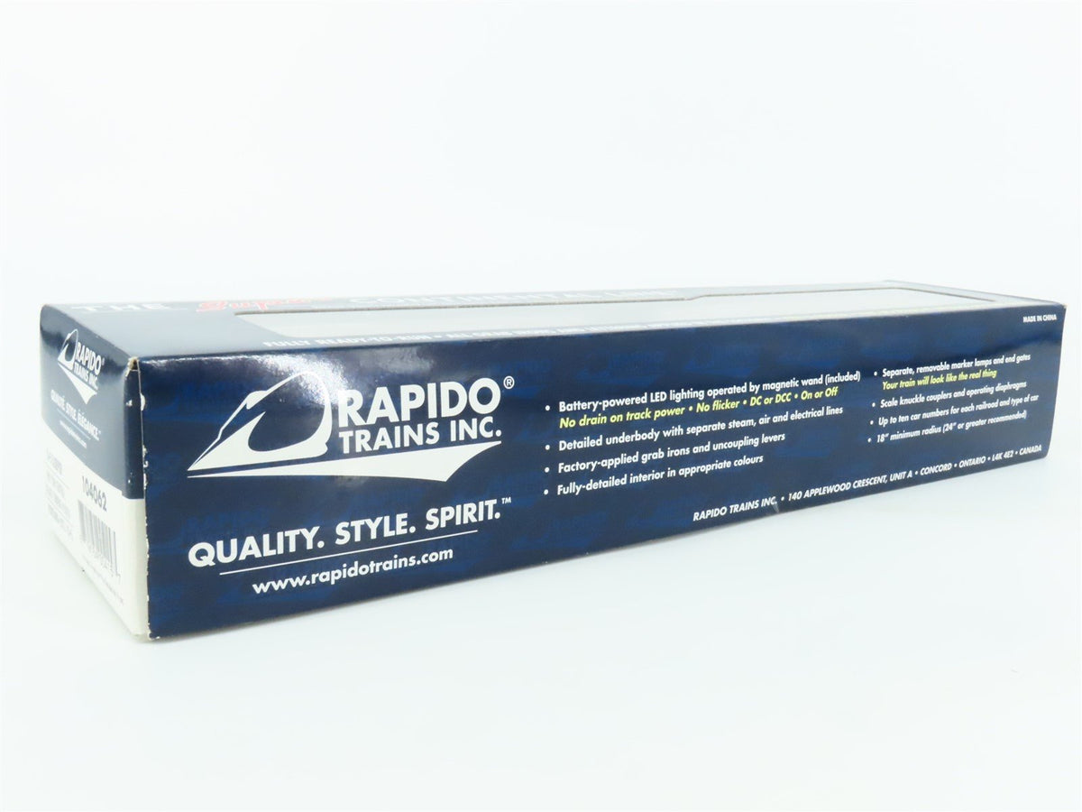 HO Scale Rapido Super Continental Line 104062 NYC 10-5 Sleeper Passenger SEALED
