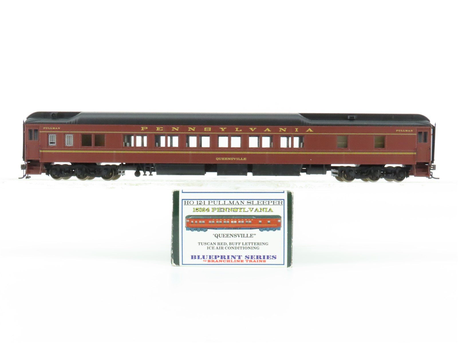 HO Branchline Blueprint Series 15324 PRR 12-1 Sleeper Passenger "Queensville"