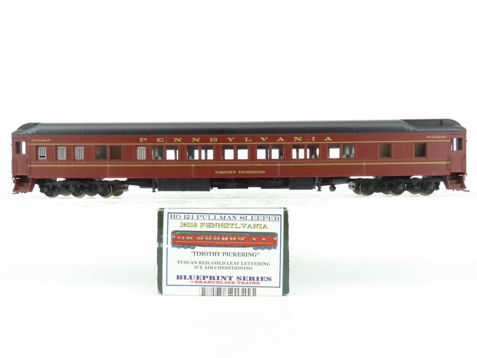 HO Branchline Blueprint Series 15319 PRR Pennsylvania 12-1 Sleeper Passenger