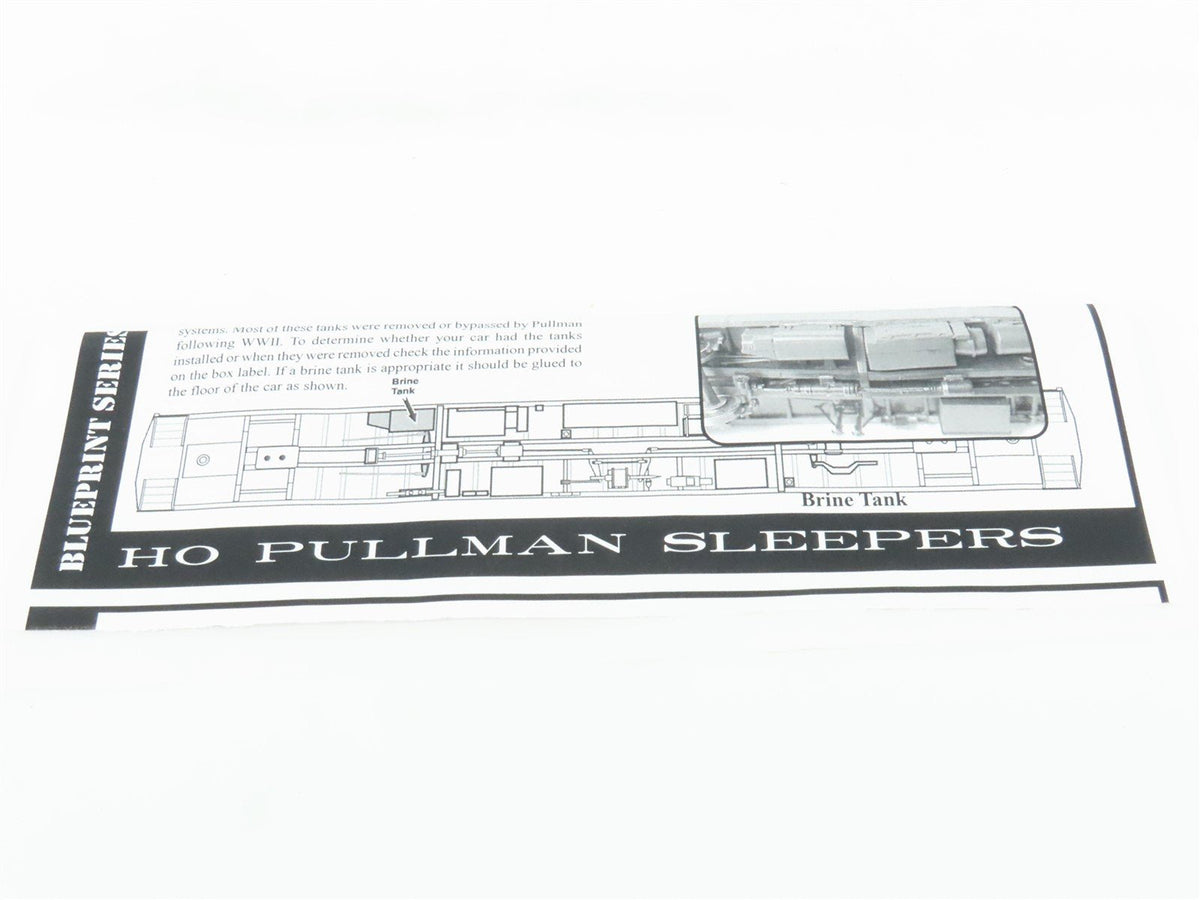 HO Branchline Blueprint Series 15319 PRR Pennsylvania 12-1 Sleeper Passenger