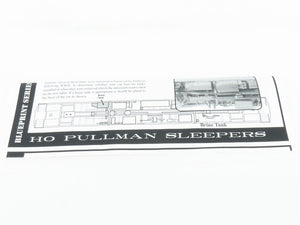 HO Branchline Blueprint Series 15319 PRR Pennsylvania 12-1 Sleeper Passenger