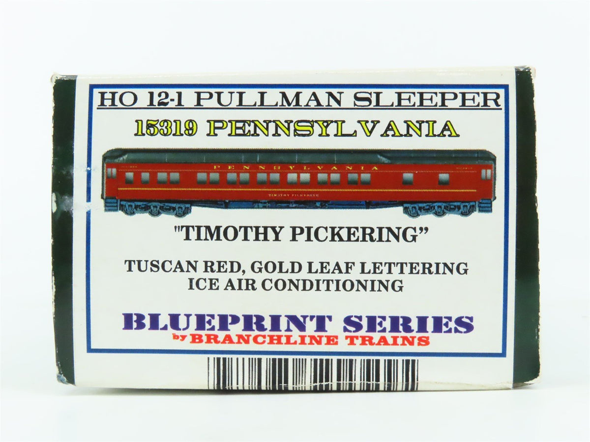 HO Branchline Blueprint Series 15319 PRR Pennsylvania 12-1 Sleeper Passenger