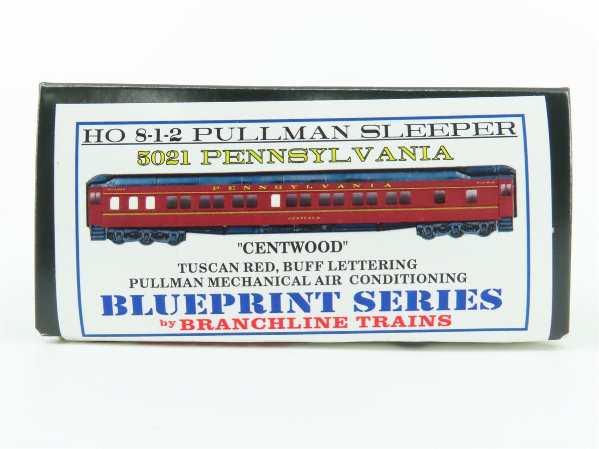 HO Scale Branchline Blueprint Series Kit 5021 PRR 8-1-2 Sleeper Passenger