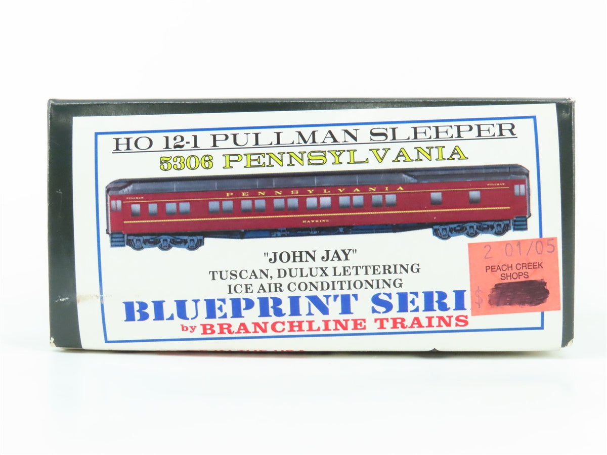 HO Branchline Blueprint Series Kit 5306 PRR Pennsylvania 12-1 Sleeper Passenger