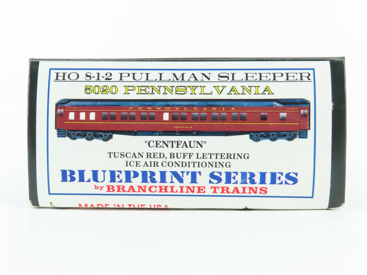 HO Scale Branchline Blueprint Series Kit 5020 PRR 8-1-2 Sleeper Passenger