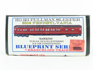 HO Branchline Blueprint Series Kit 5304 PRR Pennsylvania 12-1 Sleeper Passenger