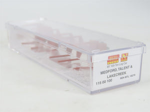 N Micro-Trains MTL 11500100 Medford, Talent & Lakecreek 65' Log Car #18729