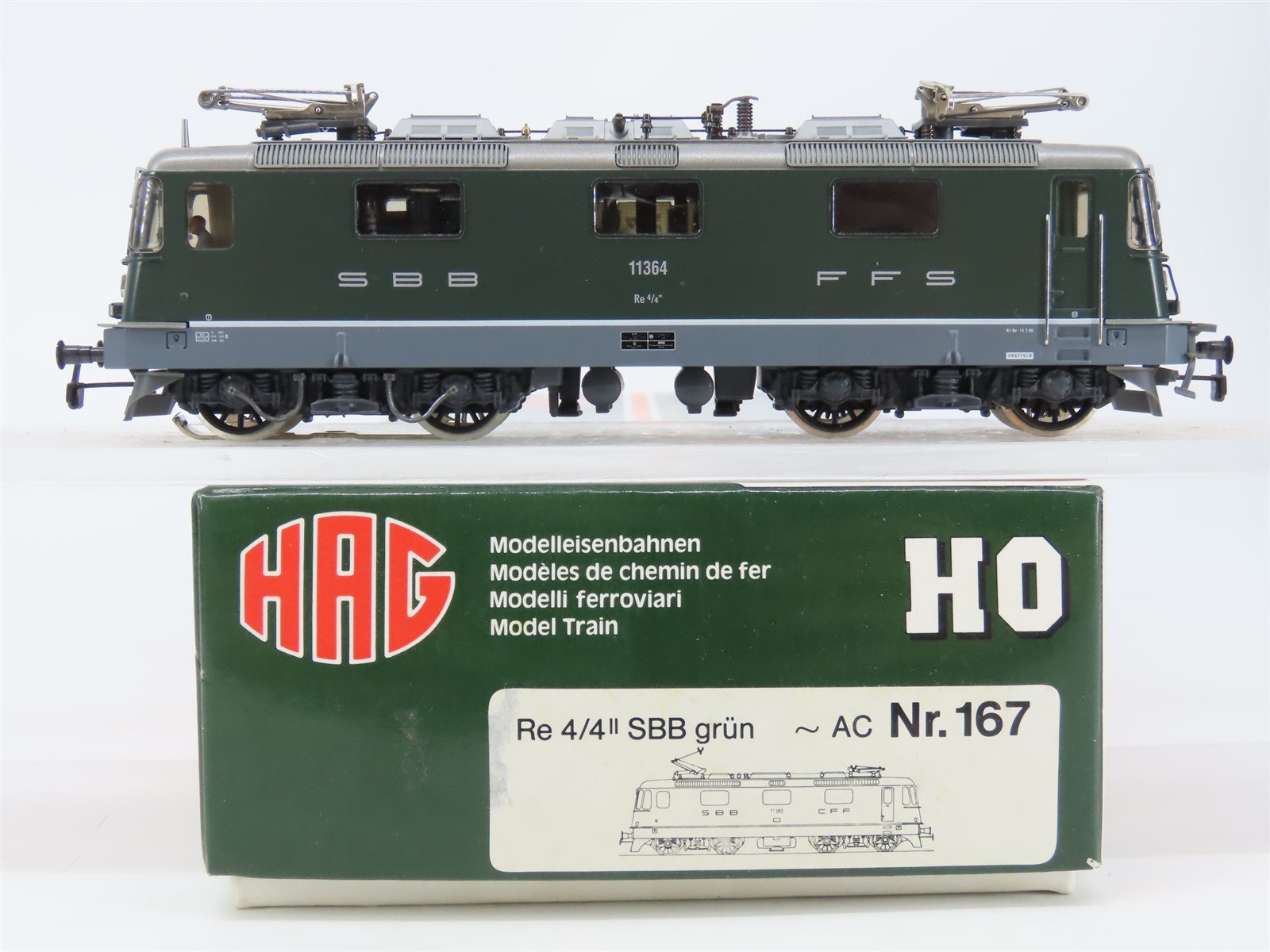 スイス国鉄電気機関車 Re 4/4 II（緑色）(29859): I.Y.