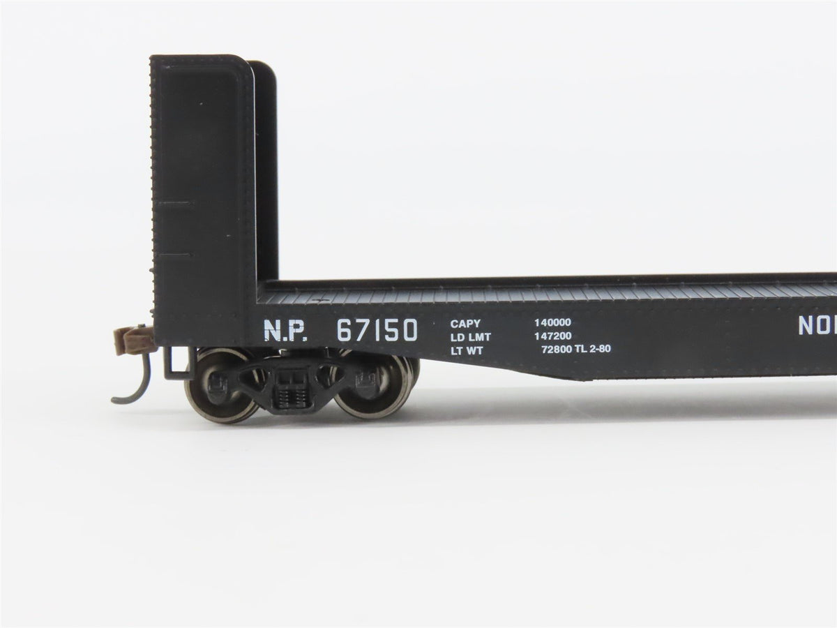 HO Athearn Roundhouse RND85747 NP Northern Pacific 40&#39; Pulpwood Rack Car #67150