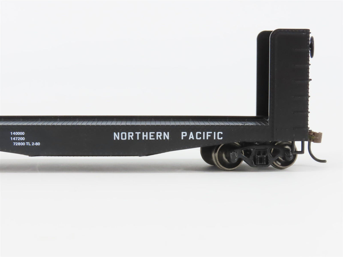HO Athearn Roundhouse RND85747 NP Northern Pacific 40&#39; Pulpwood Rack Car #67150