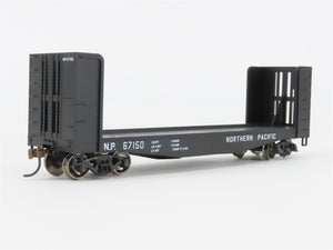 HO Athearn Roundhouse RND85747 NP Northern Pacific 40' Pulpwood Rack Car #67150