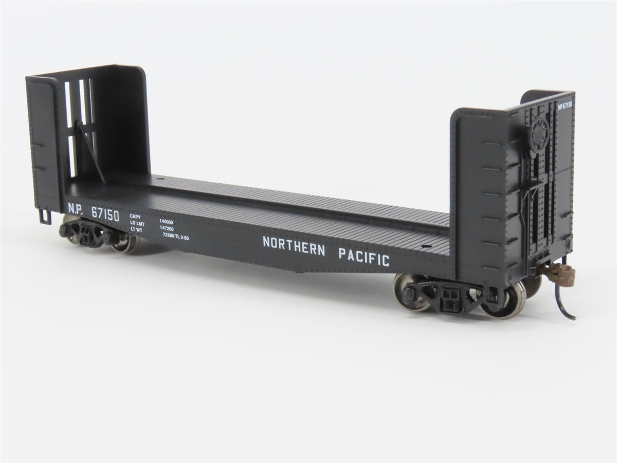 HO Athearn Roundhouse RND85747 NP Northern Pacific 40&#39; Pulpwood Rack Car #67150