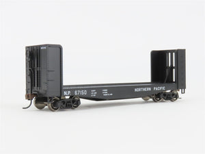 HO Athearn Roundhouse RND85747 NP Northern Pacific 40' Pulpwood Rack Car #67150