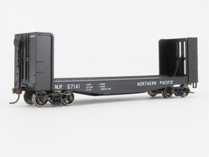 HO Athearn Roundhouse RND85746 NP Northern Pacific 40' Pulpwood Rack Car #67141