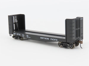 HO Athearn Roundhouse RND85746 NP Northern Pacific 40' Pulpwood Rack Car #67141