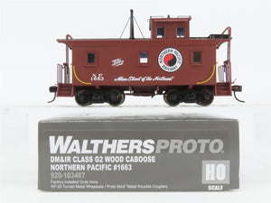 HO Walthers Proto 920-103467 NP Northern Pacific DM&IR Class G2 Wood Caboose