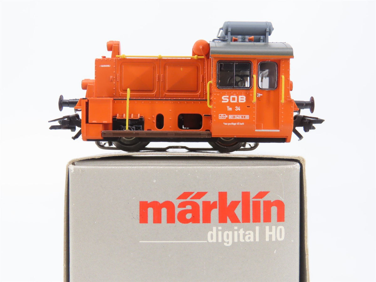 HO Scale AC 3-Rail Marklin Digital 36803 SOB Südostbahn Tm34 Diesel Switcher No#