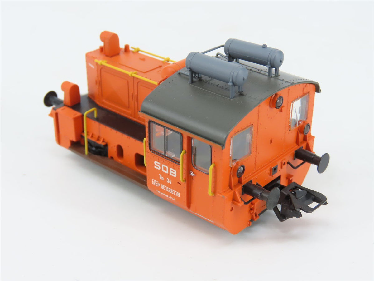 HO Scale AC 3-Rail Marklin Digital 36803 SOB Südostbahn Tm34 Diesel Switcher No#