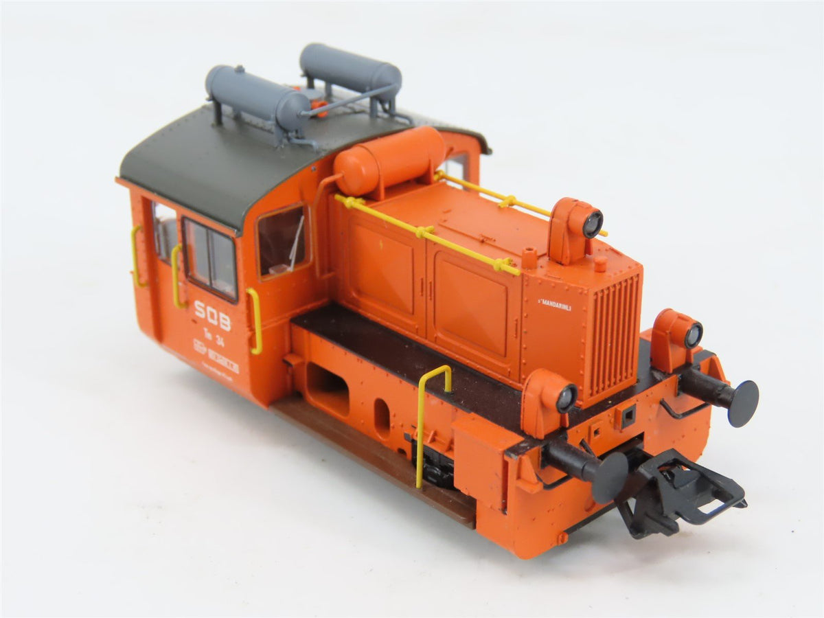 HO Scale AC 3-Rail Marklin Digital 36803 SOB Südostbahn Tm34 Diesel Switcher No#
