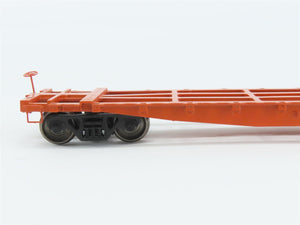 HO Scale ExactRail Platinum Unlettered ICG Illinois Central Gulf MOW Flat Car