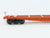 HO Scale ExactRail Platinum Unlettered ICG Illinois Central Gulf MOW Flat Car