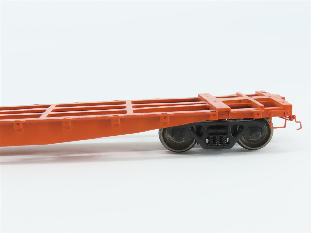 HO Scale ExactRail Platinum Unlettered ICG Illinois Central Gulf MOW Flat Car
