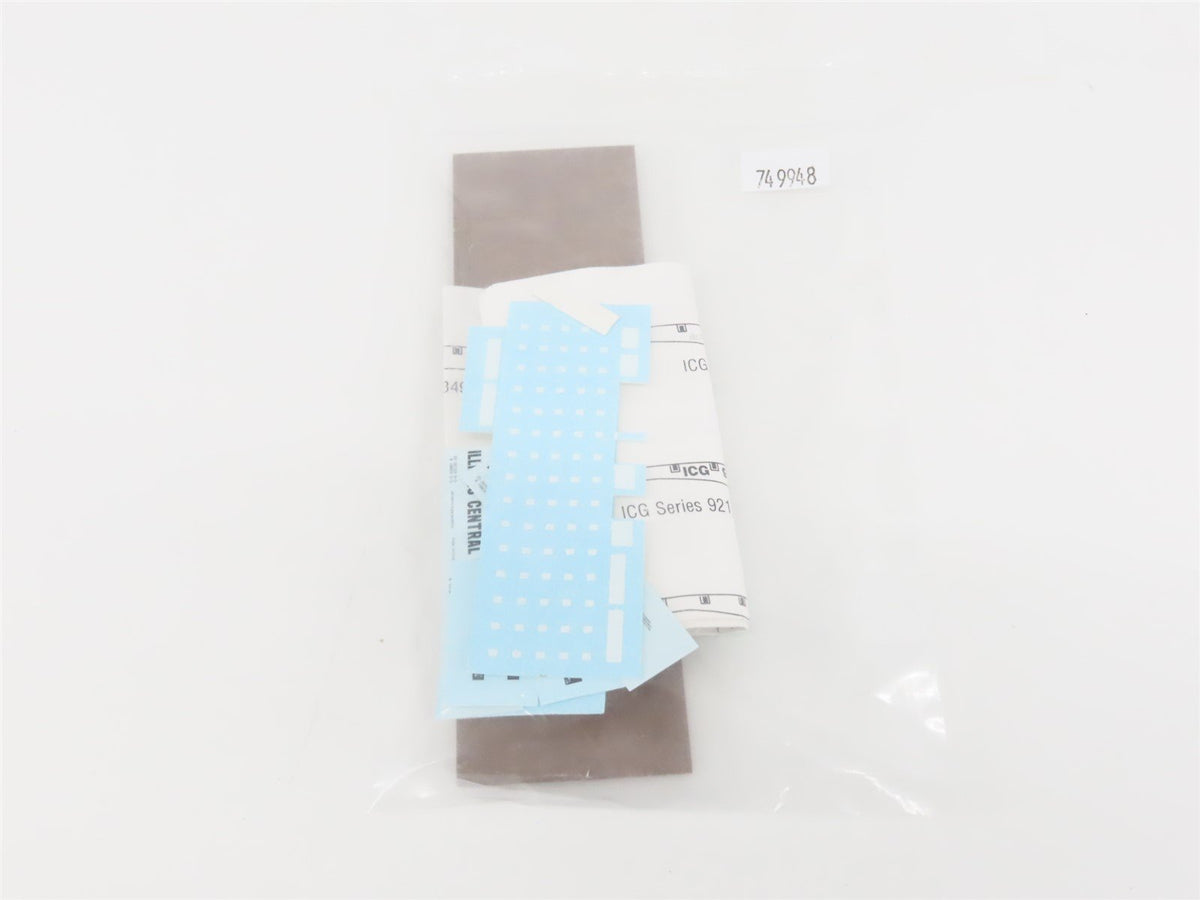 HO Scale ExactRail Platinum Unlettered ICG Illinois Central Gulf MOW Flat Car