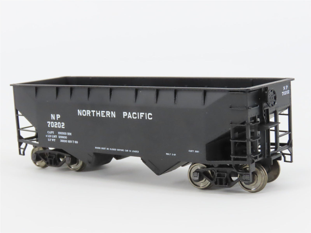 HO Scale Atlas 1859 NP Northern Pacific 2-Bay Open Hopper #70202